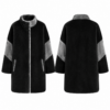 Black and Silver Single-Breasted Tailored Blazer
